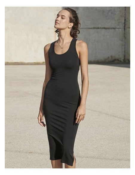 SFC-SK114-Womens Racer Back Midi Dress 2